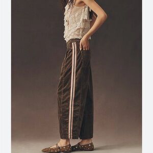 Pilcro Izzie pants in moss